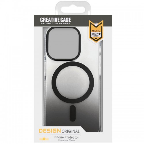 Чохол TPU+PC Phantom with MagSafe для Apple iPhone 15 Pro (6.1") Black