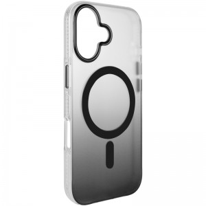 Чехол TPU+PC Phantom с MagSafe для Apple iPhone 16 (6.1") Черный