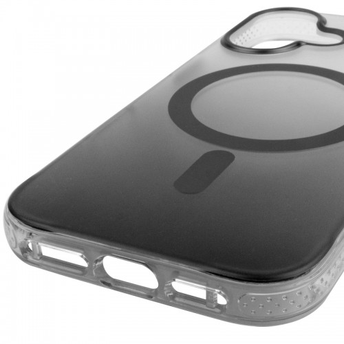 Чехол TPU+PC Phantom с MagSafe для Apple iPhone 16 (6.1") Черный