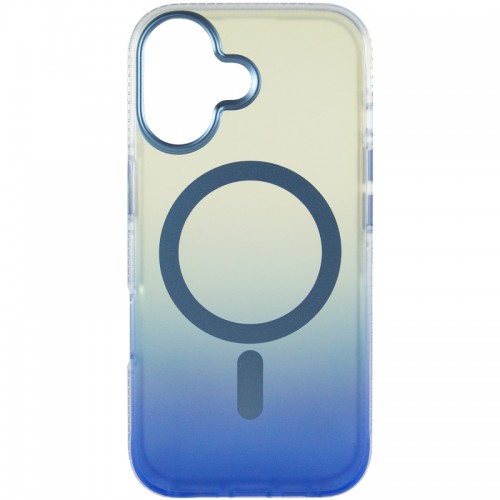 Чехол TPU+PC Phantom с MagSafe для Apple iPhone 16 (6.1") Синий