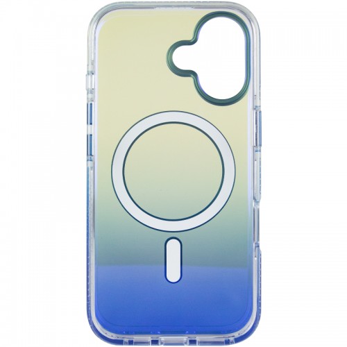 Чехол TPU+PC Phantom с MagSafe для Apple iPhone 16 (6.1") Синий