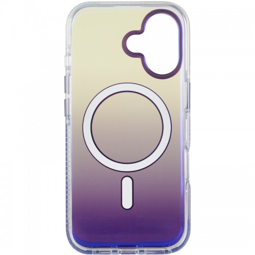 Чехол TPU+PC Phantom с MagSafe для Apple iPhone 16 (6.1") фиолетовый