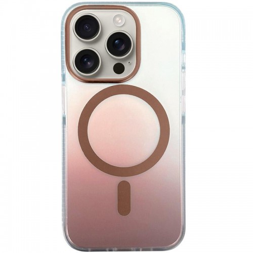 Чехол TPU+PC Phantom с MagSafe для Apple iPhone 16 Pro Max (6.9") Rose Gold