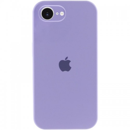 Чехол Silicone Case Full Camera Protective (AA) для Apple iPhone 16e (6.1") Сиреневый / Dasheen