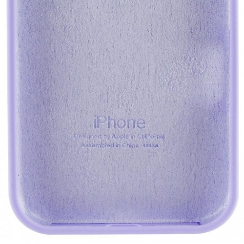 Чехол Silicone Case Full Camera Protective (AA) для Apple iPhone 16e (6.1") Сиреневый / Dasheen