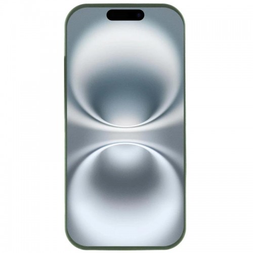 Чохол Silicone Case Full Camera Protective (AA) для Apple iPhone 16e (6.1") Зелений / Cyprus Green