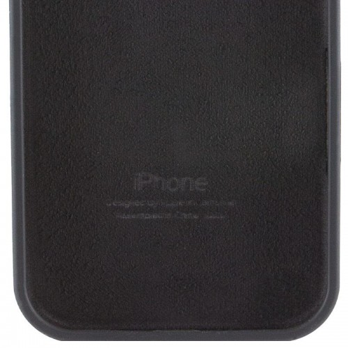 Чехол Silicone Case Full Camera Protective (AA) для Apple iPhone 16e (6.1") Чёрный / Black