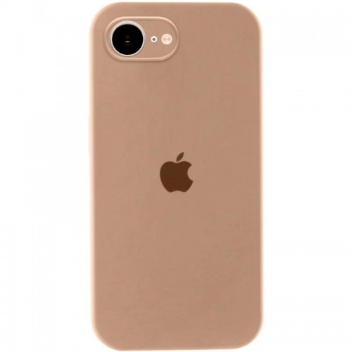 Чохол Silicone Case Full Camera Protective (AA) для Apple iPhone 16e (6.1") Бежевий / Desert Gold