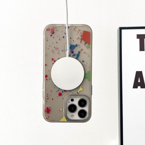 Чохол TPU+PC Flush with MagSafe для Apple iPhone 16 (6.1") Titanium grey