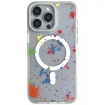 Чехол TPU+PC Flush с MagSafe для Apple iPhone 16 (6.1") Белый