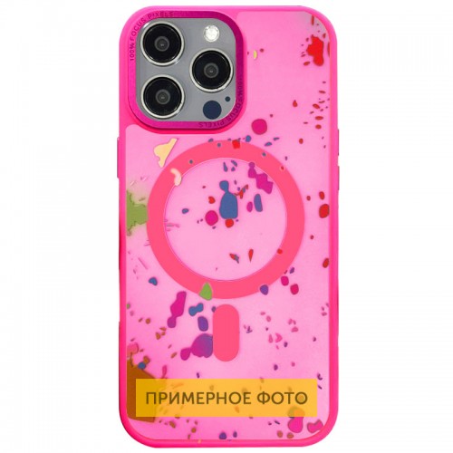Чехол TPU+PC Flush с MagSafe для Apple iPhone 16e (6.1") Barbie Pink