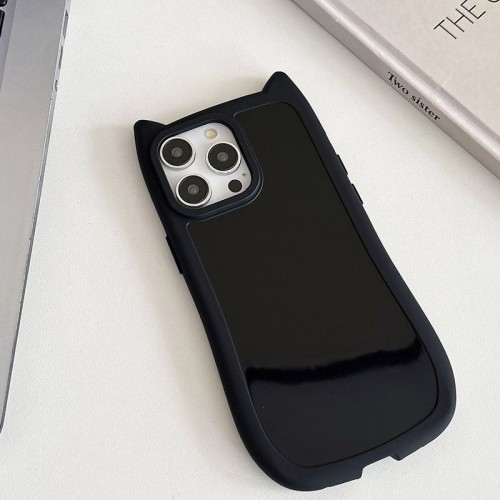 Чехол TPU GETMAN Cat with straps для Apple iPhone 12 Pro / 12 (6.1") Черный