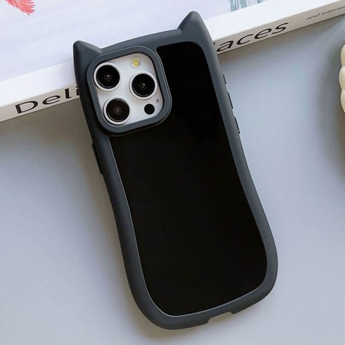 Чохол TPU GETMAN Cat with straps для Apple iPhone 12 Pro Max (6.7") Black