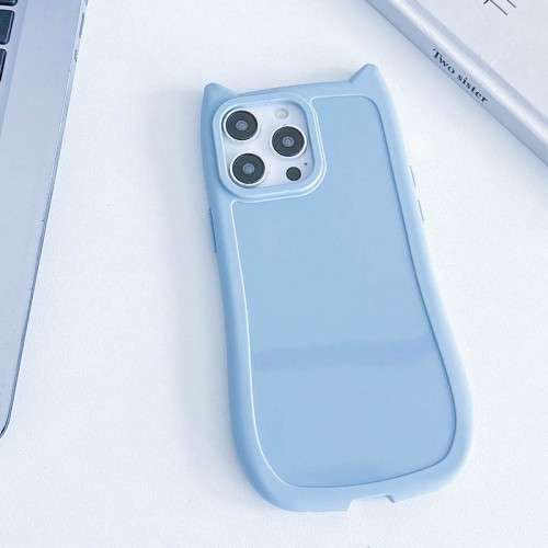 Чохол TPU GETMAN Cat with straps для Apple iPhone 13 Pro Max (6.7") Blue