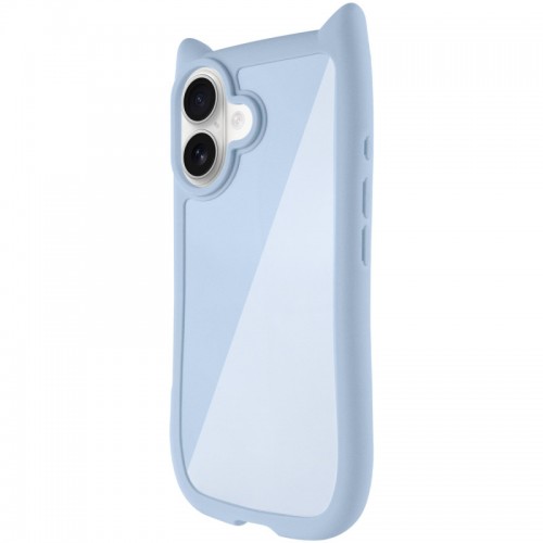 Чохол TPU GETMAN Cat with straps для Apple iPhone 16 (6.1") Blue