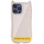 Чохол TPU Cat для Apple iPhone 15 (6.1") Antique White
