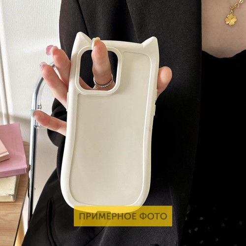 Чохол TPU Cat для Apple iPhone 15 (6.1") Antique White