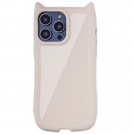 Чохол TPU Cat для Apple iPhone 15 Pro (6.1") Antique White