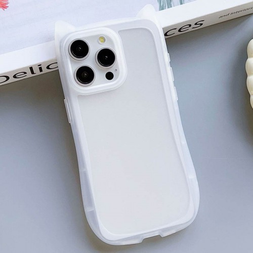 Чохол TPU Cat для Apple iPhone 15 Pro (6.1") Transparent