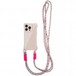 Чохол TPU CrossBody with straps для Apple iPhone 12 Pro (6.1") Antique White