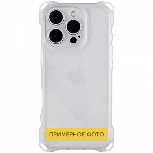 Чохол TPU CrossBody with straps для Apple iPhone 16e (6.1") Transparent