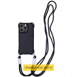 Чохол TPU CrossBody with straps для Apple iPhone 16e (6.1") Black