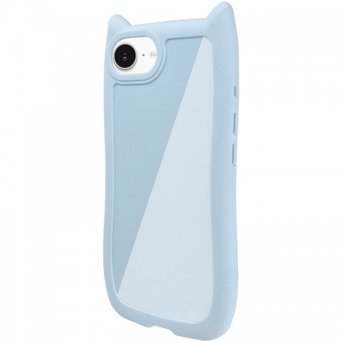 Чохол TPU GETMAN Cat with straps для Apple iPhone 16e (6.1") Blue