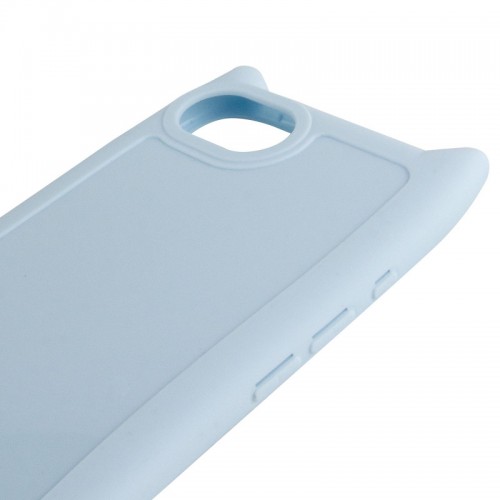 Чохол TPU GETMAN Cat with straps для Apple iPhone 16e (6.1") Blue