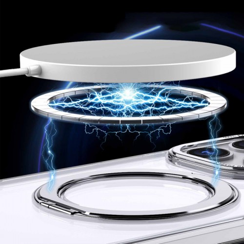 Чохол TPU+PC Empire with MagSafe and Ring для Apple iPhone 13 / 14 (6.1") Clear