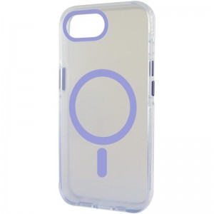 Чехол TPU+PC Phantom с MagSafe для Apple iPhone 16e (6.1") Сиреневый