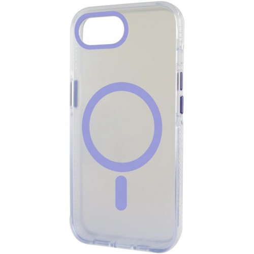 Чехол TPU+PC Phantom с MagSafe для Apple iPhone 16e (6.1") Сиреневый