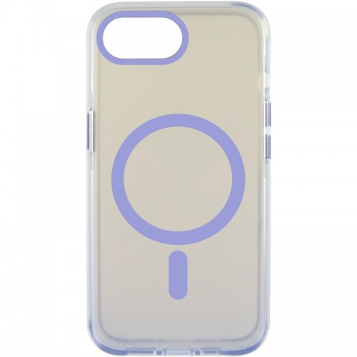 Чехол TPU+PC Phantom с MagSafe для Apple iPhone 16e (6.1") Сиреневый