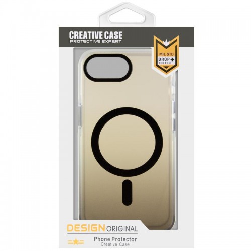 Чехол TPU+PC Phantom с MagSafe для Apple iPhone 16e (6.1") Черный