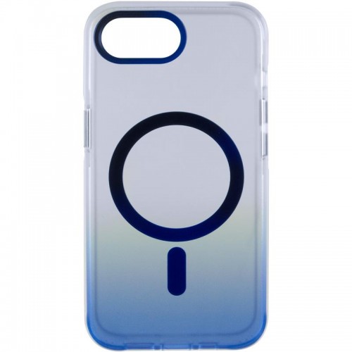 Чехол TPU+PC Phantom с MagSafe для Apple iPhone 16e (6.1") Синий
