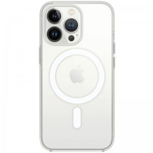 Чехол Clear Case (AAA) с MagSafe и анимацией для Apple iPhone 12 Pro / 12 (6.1") Clear