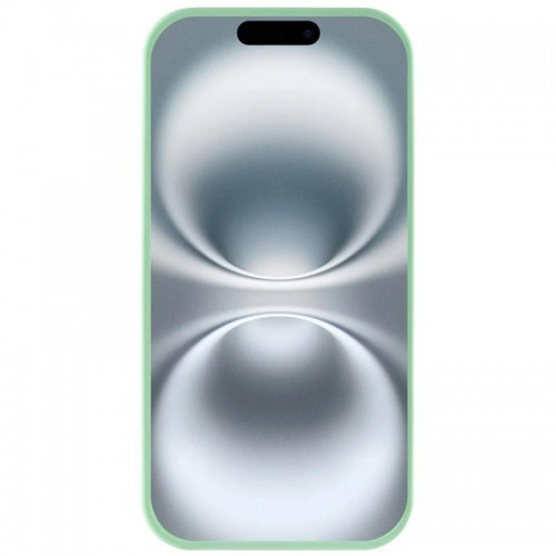 Чехол Silicone Case Full Protective (AA) для Apple iPhone 16e (6.1") Зелёный / Pistachio