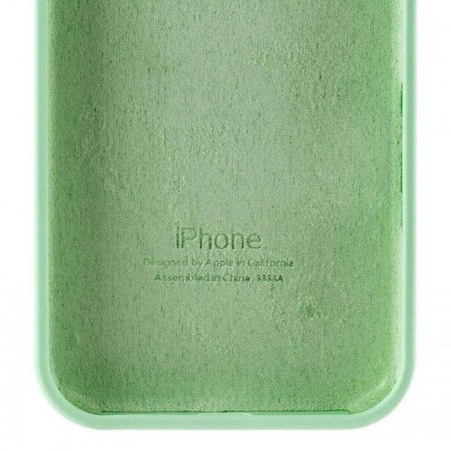 Чехол Silicone Case Full Protective (AA) для Apple iPhone 16e (6.1") Зелёный / Pistachio