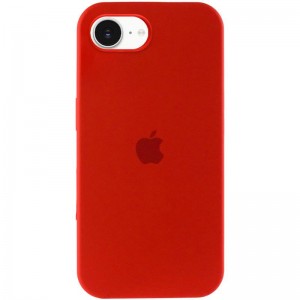 Чехол Silicone Case Full Protective (AA) для Apple iPhone 16e (6.1") Красный / Red