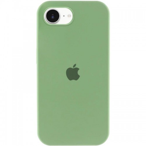 Чехол Silicone Case Full Protective (AA) для Apple iPhone 16e (6.1") Мятный / Mint