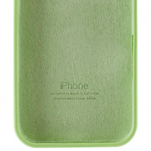 Чехол Silicone Case Full Protective (AA) для Apple iPhone 16e (6.1") Мятный / Mint