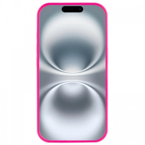 Чохол Silicone Case Full Protective (AA) для Apple iPhone 16e (6.1") Рожевий / Barbie pink
