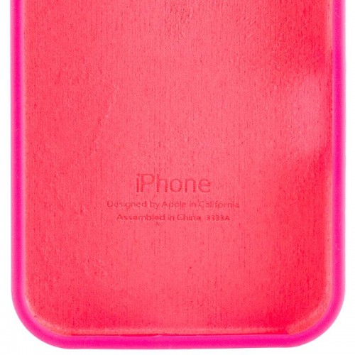 Чохол Silicone Case Full Protective (AA) для Apple iPhone 16e (6.1") Рожевий / Barbie pink