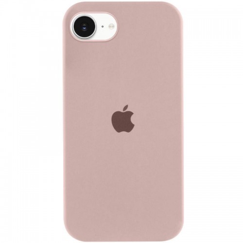 Чехол Silicone Case Full Protective (AA) для Apple iPhone 16e (6.1") Розовый / Pink Sand