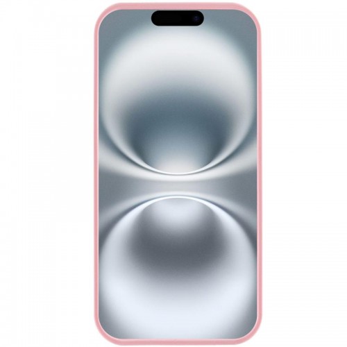 Чехол Silicone Case Full Protective (AA) для Apple iPhone 16e (6.1") Розовый / Light pink