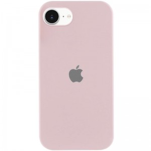 Чохол Silicone Case Full Protective (AA) для Apple iPhone 16e (6.1") Рожевий / Chalk Pink