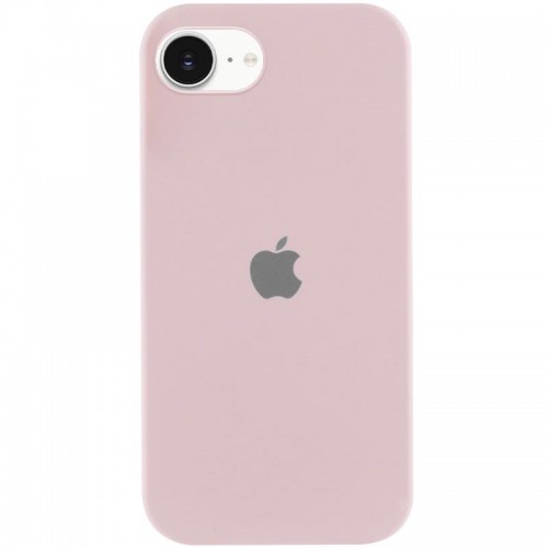 Чохол Silicone Case Full Protective (AA) для Apple iPhone 16e (6.1") Рожевий / Chalk Pink