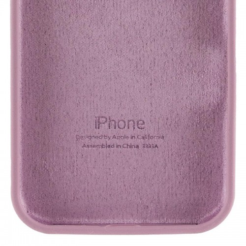 Чехол Silicone Case Full Protective (AA) для Apple iPhone 16e (6.1") Лиловый / Lilac Pride