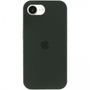 Чехол Silicone Case Full Protective (AA) для Apple iPhone 16e (6.1") Зеленый / Cyprus Green