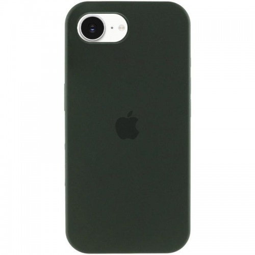Чехол Silicone Case Full Protective (AA) для Apple iPhone 16e (6.1") Зеленый / Cyprus Green