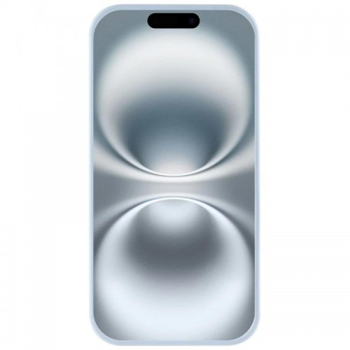 Чехол Silicone Case Full Protective (AA) для Apple iPhone 16e (6.1") Голубой / Sweet Blue